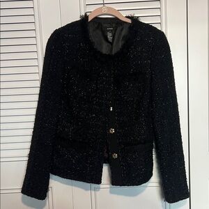 Alfani Black Sparkle Women's Blazer